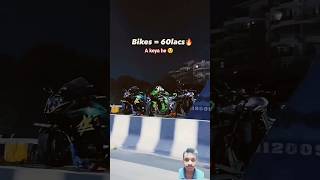 🤣Heavy Truck Driver 60 Lakhs ki Bikes Kawasaki Zx10r Hayabusa Z900 🤣z900 truck bike sad shorts [upl. by Ocram]