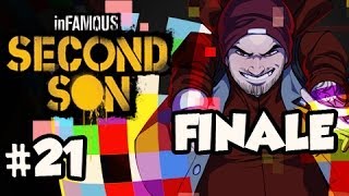 EVIL ENDING FINALE  Infamous Second Son Walkthrough Evil w Nova Ep21 [upl. by Ydnahs]