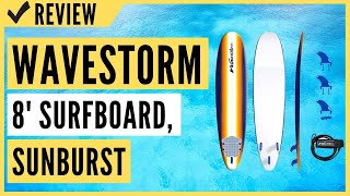 Wavestorm 8 Surfboard Sunburst Graphic Review [upl. by Dickey]