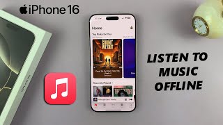 How To Download Apple Music Songs On iPhone 16  iPhone 16 Pro [upl. by Elleuqar]