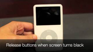 How to Restart an iPod Classic [upl. by Lefton]