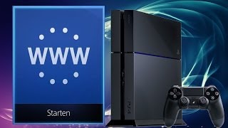 PS4  Schritt für Schritt 36  HomeBildschirm  Internet Browser [upl. by Gladys325]