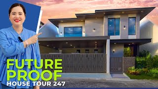 The NextLevel Home Experience Modern House with Elevator in BF Homes Paranaque House Tour 247 [upl. by Magdalen716]