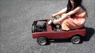 THE KIDS ROTARY PEDAL CAR FIRST OUTING [upl. by Nichola]