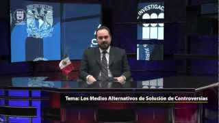 Los Medios Alternativos de Solución de Controversias comentario  Oscar Cruz Barney [upl. by Dranreb]