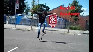 Skateing In Bexhill Academy Car Park [upl. by Salvucci]