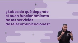 Funcionamiento de la infraestructura de telecomunicaciones [upl. by Erreip]