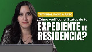 CÓMO CONSULTAR ESTADO EXPEDIENTE de EXTRANJERÍA o RESIDENCIA 💻 TUTORIAL PASO A PASO [upl. by Atse]