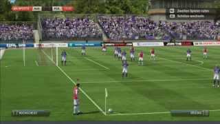 FC Erzgebirge Aue  FC Energie Cottbus 21  5 Spieltag der 2 Liga  23082013  Fifa 13 [upl. by Tdnerb]