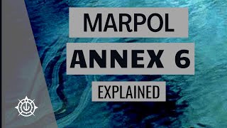 MARPOL Annex 6 [upl. by Welker]