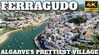 FERRAGUDO  THE PRETTIEST VILLAGE OF ALGARVE  PORTUGAL  2024  4K [upl. by Elsey]