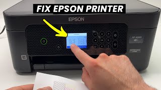 How to Fix Epson Printer Printing Blank Pages [upl. by Benilda]