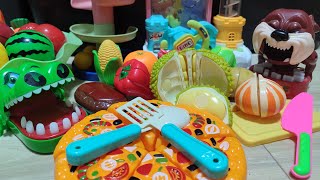 Live 🌈 Satisfying Cutting amp Peeling of Toy Foods 🍕🧅🫑 shorts viralshorts satisfying asmrtoys [upl. by Deppy577]