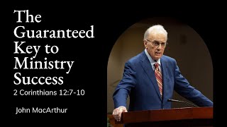 John MacArthur  TMS Chapel  The Guaranteed Key to Ministry Success [upl. by Rehpotsyrk475]