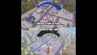 Old Midstein vs New Midstein 😢 shorts pubgmobile bgmi [upl. by Goeselt]