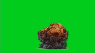 Explosion Effect  Green Screen [upl. by Anilram]