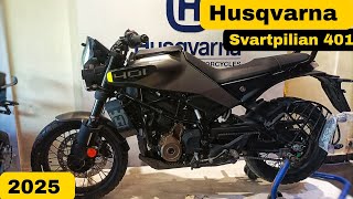 All New 2025 Husqvarna Swartpilen 401 OBD2 Detailed Review  On Road price New Updates All features [upl. by Kincaid870]