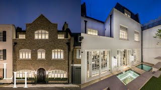 Inside a £24000000 London Townhouse with Ultra Luxurious Basement [upl. by Arot]