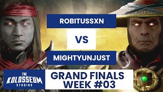 RAIJIN RAIDEN IS TERRIFYING  Kolosseum Season 2 Week 03 Mortal Kombat 11 Grand Finals [upl. by Thomey709]