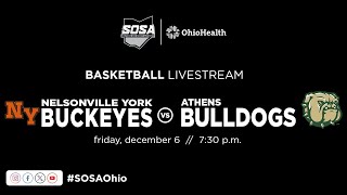 BOYS BKB LIVE STREAM  Nelsonville York Buckeyes vs Athens Bulldogs [upl. by Files692]