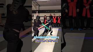 Lightsaber Duels at SABERFEST 2024 lightsabercombat lightsaberduel starwars martialarts sabre [upl. by Wasserman]