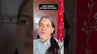 Class topper during the exam youtubeshorts comedy funny shortsvideo memes relatable [upl. by Iahcedrom]