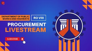 Procurement Livestream for DPWH Regional Office VIII on November 22 2024 [upl. by Anaicilef]