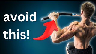 Stop Doing Lat Pulldowns Like This 3 MISTAKES [upl. by Nelyahs166]