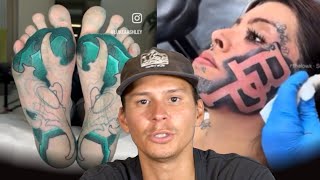 Reacting to Crazy Tattoo Trends [upl. by Mueller]