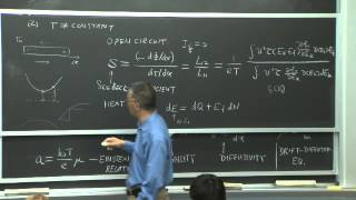 18 Electron Transport and Thermoelectric Effects [upl. by Elleinnod]