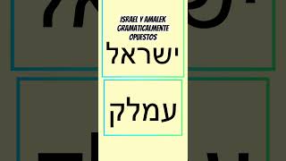 Secreto de Israel y Amalek diferencias ideológicas y gramaticales [upl. by Glynda666]