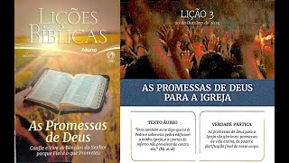 AS PROMESSAS DE DEUS PARA A IGREJA [upl. by Dehlia]