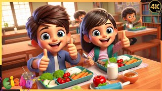 Lunchbox Magic 🥗🎒  Fun School Lunch Song for Kids [upl. by Dnalrah]