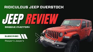 WOW Why is there a Jeep Dealer with overstock 10Xs the amount they should have [upl. by Halimak]