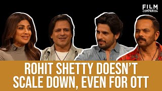 Rohit Shetty and His Actors A BTown Classic  Sidharth Malhotra Shilpa Shetty Vivek Oberoi [upl. by Etteuqal]