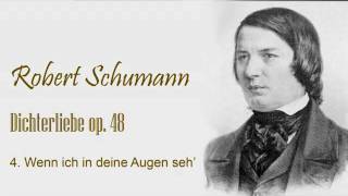 Schumann  Dichterliebe op48  no4wmv [upl. by Llemmart222]