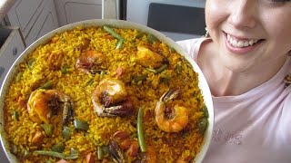 Cómo hacer paella mixta Marisolpink [upl. by Namwob]