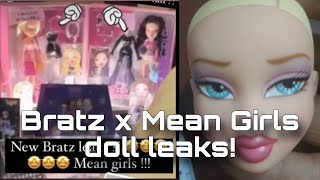 BRATZ NEWS NEW Bratz x Mean Girls collaboration doll leaks slumber party Repros [upl. by Akcemat]