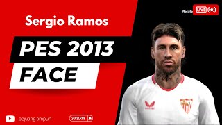 PES 2013 Sergio Ramos Face 2024 Update [upl. by Jim]