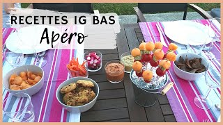 🍹APERO HEALTHY IG BAS  6 recettes dapéritifs sains faciles et peu caloriques [upl. by Mavra]