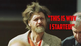 Ted Kaczynski  Why I Started l In His Own Words l [upl. by Down]