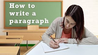 How to Write a Paragraph in English [upl. by Llednav156]