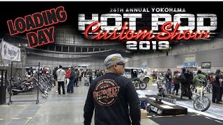 LOADING DAY  MOONEYES HOT ROD CUSTOM SHOW 2019 [upl. by Norym728]