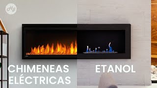 Chimeneas Eléctricas vs Chimeneas de Etanol Diferencias Principales [upl. by Queenie]