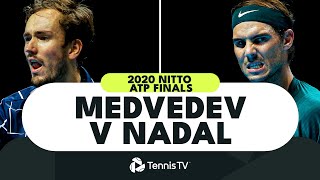 Daniil Medvedev vs Rafael Nadal Battle  Nitto ATP Finals 2020 Extended Highlights [upl. by Adne]