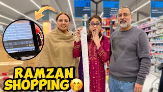 90k ki grocery 🥺  funny grocery shopping 😂  Wapsi par mama k taraf gy😂 [upl. by Idnac]