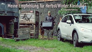 Best of  HerbstWinter Kleidung für OutdoorBushcraftHunting  Langzeiterfahrung [upl. by Bomke495]