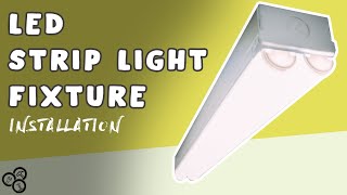 How to Install an LED Strip Light  Workshop amp Garage Lighting Upgrade [upl. by Annauqaj416]