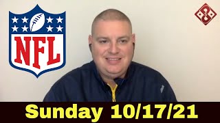 Sunday Free NFL Week 6 Betting Picks amp Predictions  101721 l Picks amp Parlays [upl. by Alel]