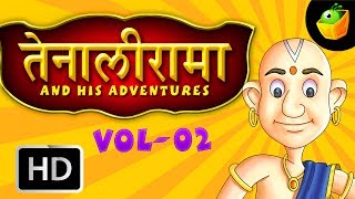 Tenali Raman Full Stories Vol 2 In Hindi HD  MagicBox Animations [upl. by Peterson]